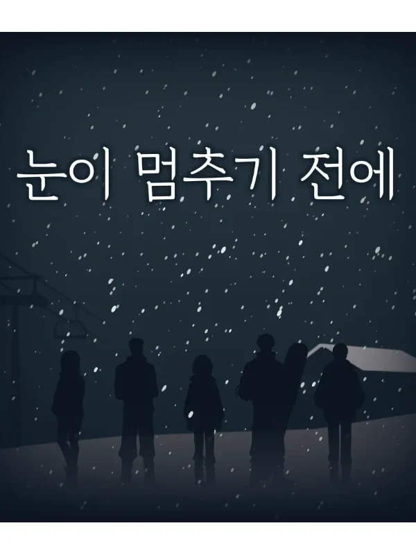 눈이 멈추기 전에